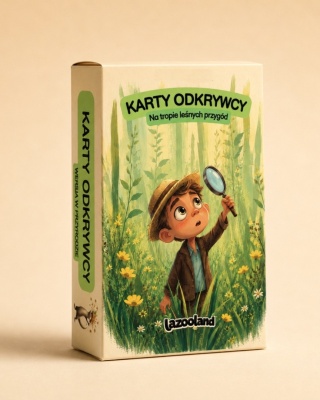 KARTY ODKRYWCY W PRZYRODZIE - Na tropie leśnych przygód